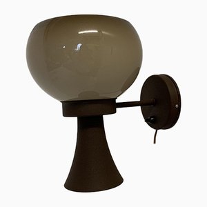 Mid-Century Mushroom Wandlampe von Dijkstra Holland, 1970er