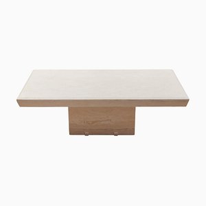 Grande Table Basse Rectangulaire en Marbre