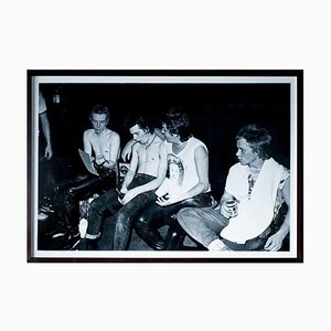 Sex Pistols Backstage, Iconic Large Photo von Dennis Morris, # 1 of Edition of 5