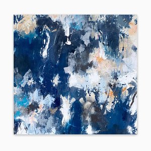 Singing the Blues II, Peinture Abstraite, 2019