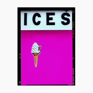 Ices (Pink), Bexhill-on-Sea, British Seaside Color Fotografie, 2020