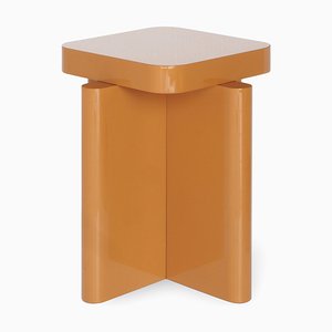 Table d'Appoint Spina Caramel Laquée par Caradavide pour Portego