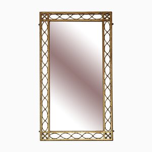 Large Gilt Overmantel or Wall Mirror, 1920s, Set of 2