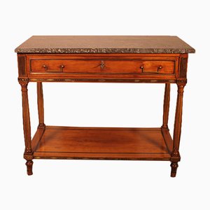 Louis XVI Console in Cherry by LM Pluvinet, 18th Century