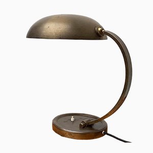 German Mid-Century Brass Table Lamp from Gecos Cosack