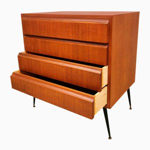 Dänischer Mid-Century Teak Schrank von Deens Ladekast