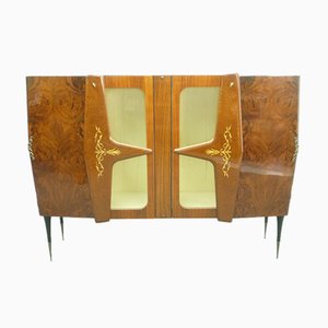 Credenza Mid-Century in stile Osvaldo Borsani, Italia, anni '50