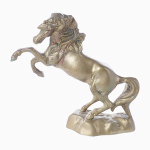 Bombardieri, escultura de caballo de bronce