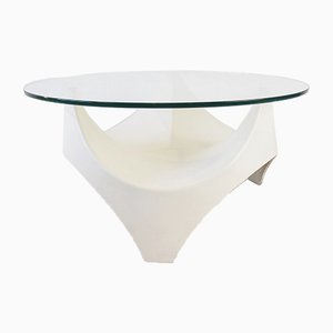 Tisch aus Opalglas von Opal Möbel, 1960er