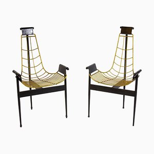 Set of Mid-Century T Chairs by Douglas Kelly, Ross Littell and William Katavolos, 1955