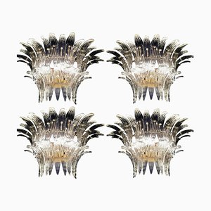 Appliques Palmette de Barovier & Toso, 1960s, Set de 4