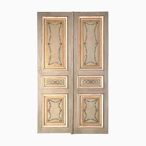 19th Century Italian Painted Doors, Set of 2
