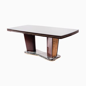 Mesa de comedor rectangular de Vittorio Dassi para Design M, años 50