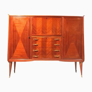 Italian Bar Cabinet in the Style of Paolo Buffa, 1950s