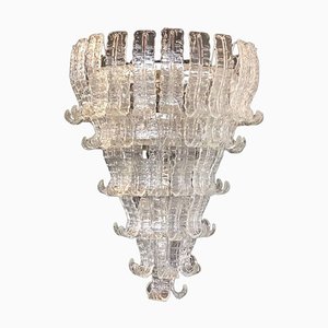 Lampadario in vetro di Murano di Barovier & Toso, Italia, anni '70