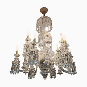 Crystal Chandelier from Baccarat, France, 1870s