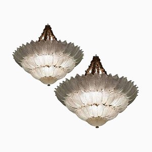 Lampade da soffitto veneziane, set di 2