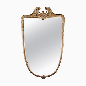Mid-Century Italian Giltwood Mirror, 1950