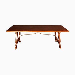 19th Century Tuscan Walnut Dining or Writing Table