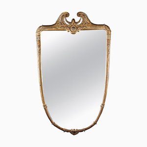 Mid-Century Italian Giltwood Mirror, 1950