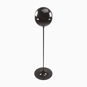 Schwarze Globe Stehlampe von Andrea Modica für Lumess