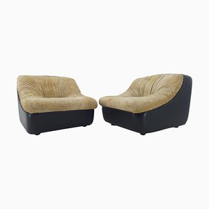 Set of Lounge Chairs, Italy, 1970s