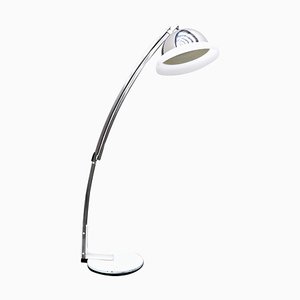 Italienische verstellbare italienische Mid-Century Bogenlampe von Goffredo Reggiani, 1960er