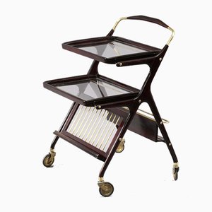 Italian Bar Trolley by Cesare Lacca, Italy, 1950s