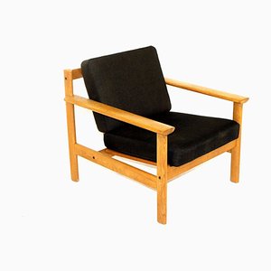 Chaise Scandinave en Chêne, Suède, 1960s