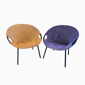 Balloon Chairs von Lusch & Co., 1960er, 2er Set