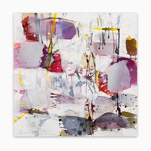 Pintura expresionista abstracta, Early Bloom, 2020