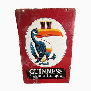 Enseigne Email Guinness Beer