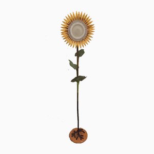 Sonnenblumen Lampe, 1980er