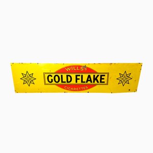 Gold Flake Cigarettes Sign, 1940s