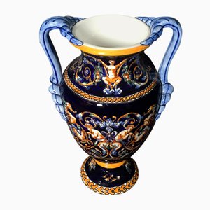 Gien Vase, Frankreich, 1960er