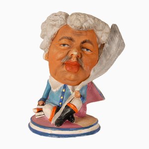 Alexandre Dumas francés antiguo de porcelana