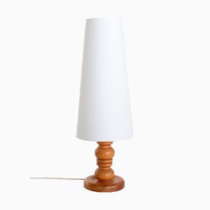 Table Lamp in Solid Pine, Sweden, 1970s
