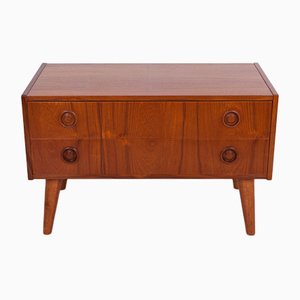 Comò Mid-Century in teak, Danimarca, anni '60