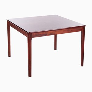 Square Danish Rosewood Coffee Table, 1970s