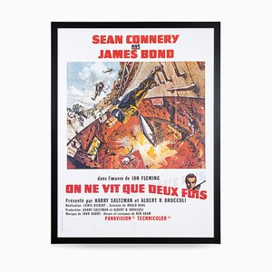 Französisches James Bond 007 You Only Live Twice Re-Release Poster, 1980