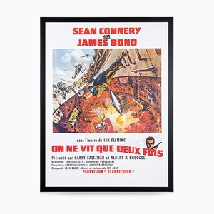 French James Bond 007 You Only Live Twice Re-Release Poster, 1980