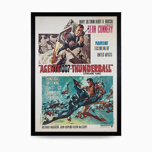 Italian James Bond Thunderball Re-Release Poster, 1971