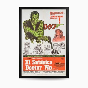 Argentinian James Bond 007 Dr. No Release Poster, 1962