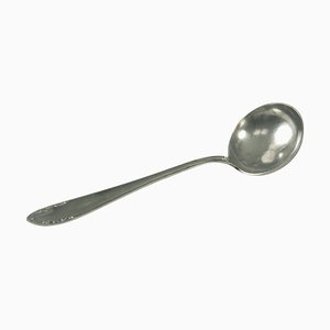 Ladle in silver plate metal , France XX century