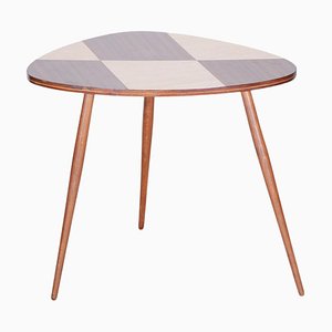 Petite Table Mid-Century en Hêtre, République Tchèque, 1950s