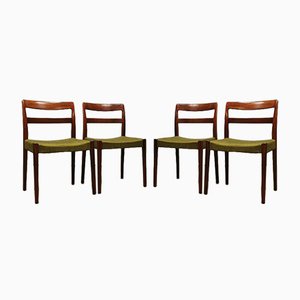 Schwedische Vintage Esszimmerstühle von Nils Jonsson für Troeds, 4er Set