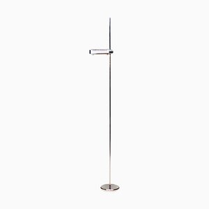 Limited Edition Silver Alogena Floor Lamp by Joe Colombo for O-Luce