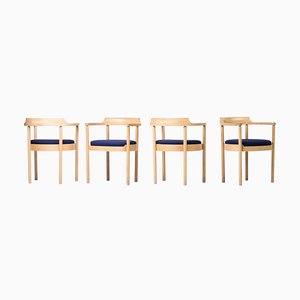 Chaises de Salon M40 par Henning Jensen & Torben Valeur, Set de 4
