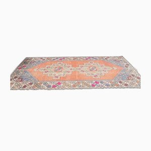 Tapis Oushak Vintage en Laine Fait Main, Turquie