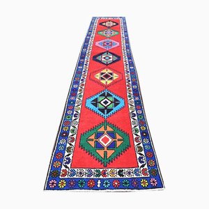 Tapis Oushak Vintage en Laine Rouge, Turquie, 1960s